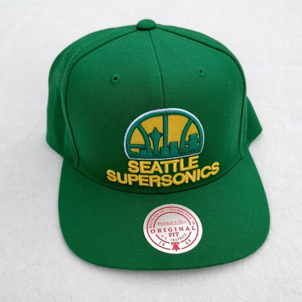 Seattle Supersonics Throwback Mitchell And Ness S… - image 1